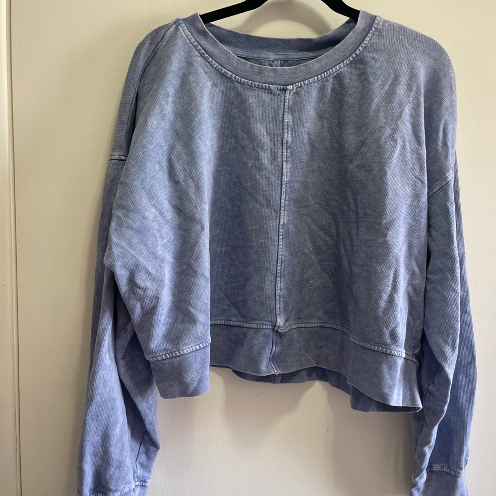 Arizona XL blue crop sweater